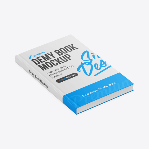 Demy Book Mockup