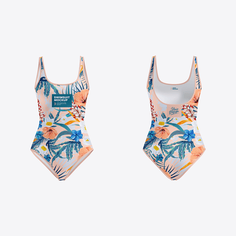 Swimsuit Mockup for Design Showcase