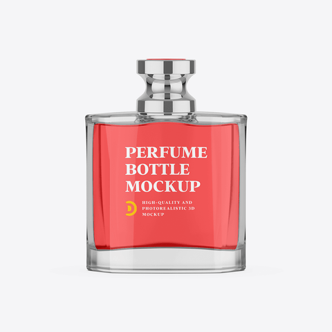 Perfume Bottle Mockup - Customizable & Easy to Use