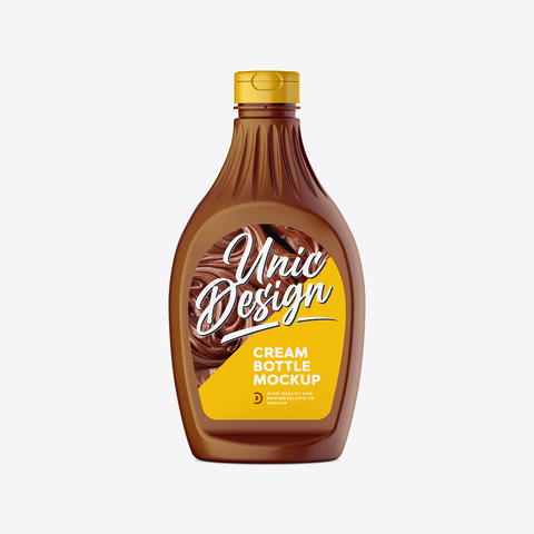 Cream Bottle Mockup