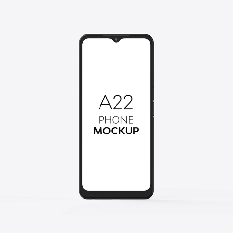 A22 Phone Mockup