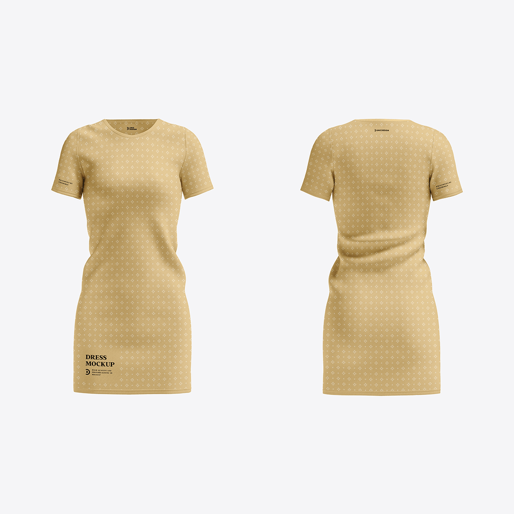 Dress Mockup for Designers - Customizable & Easy Dress Mockup for Designers - Customizable & Easy