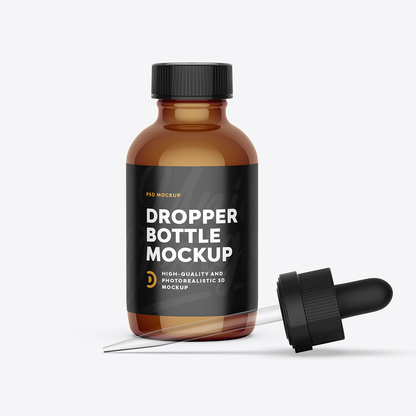 Dropper Bottle Mockup
