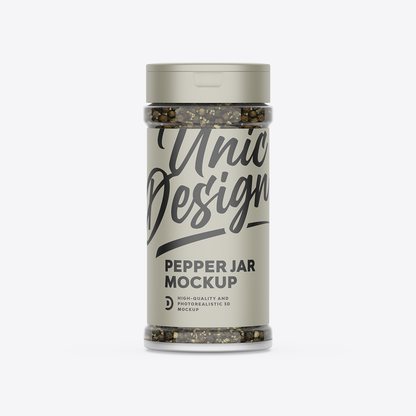 Pepper Jar Mockup