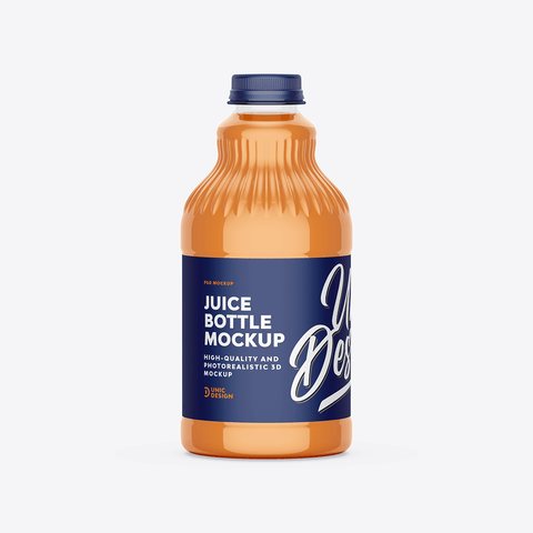 Juice Bottle Mockup