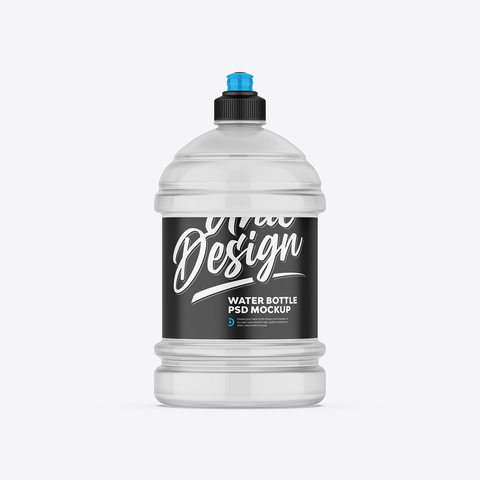 Water Bottle Mockup