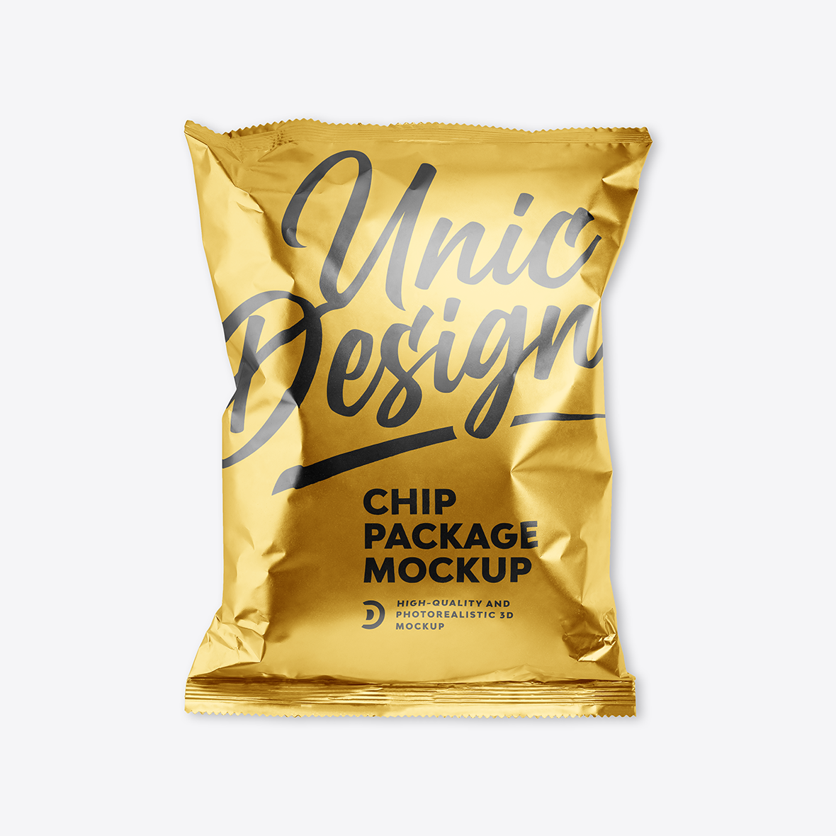 Chip Bag Mockup