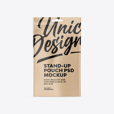 Stand Up Pouch Mockup