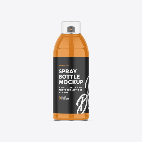 Spray Bottle Mockup