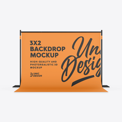 Elevate Designs with Backdrop Mockup