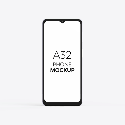 A32 Phone Mockup