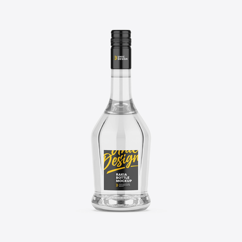 Rakia Bottle Mockup