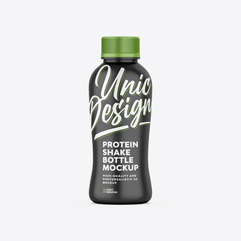 Protein Shake Bottle Mockup