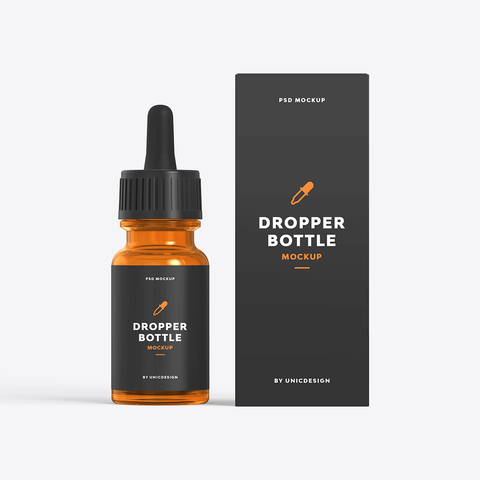Dropper Bottle Mockup