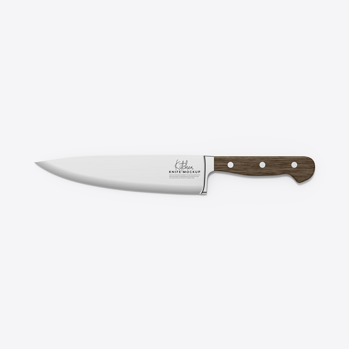 Kitchen Knife Mockup