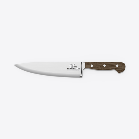 Kitchen Knife Mockup