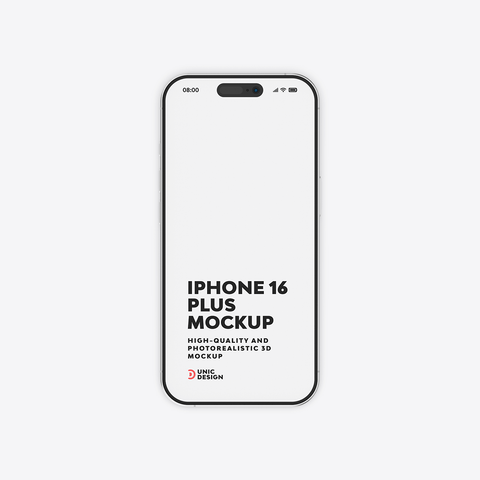 iPhone 16 Plus Mockup