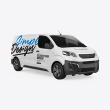 Deliver Van Mockup