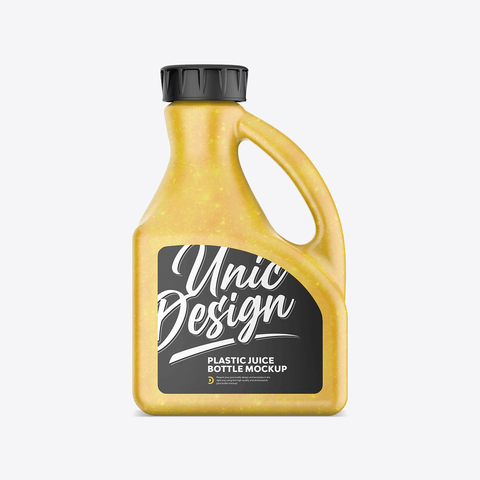 Juice Bottle Mockup