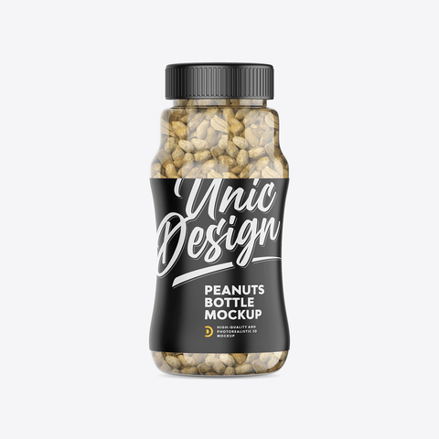 Peanuts Bottle Mockup