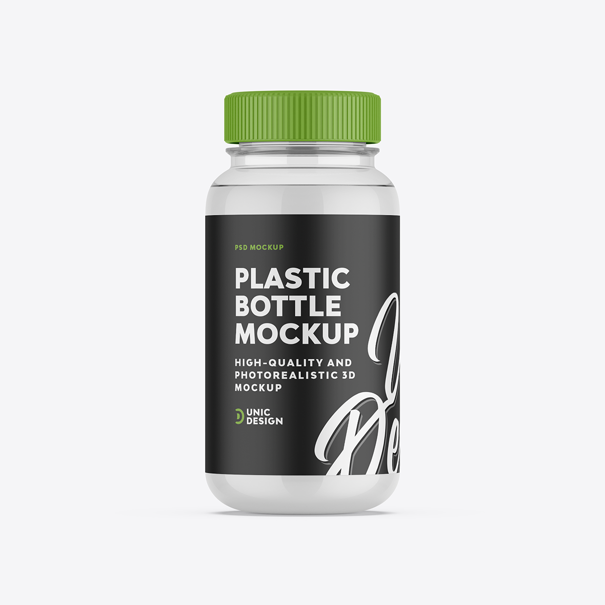 Plastic Bottle Mockup