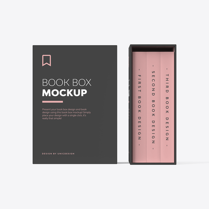 Book Box Mockup