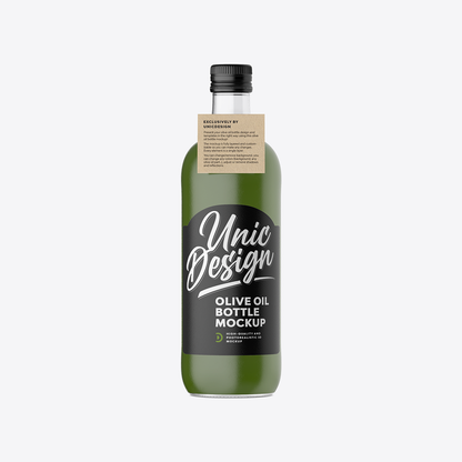 Olive Oil Bottle Mockup