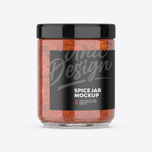 Spice Jar Mockup