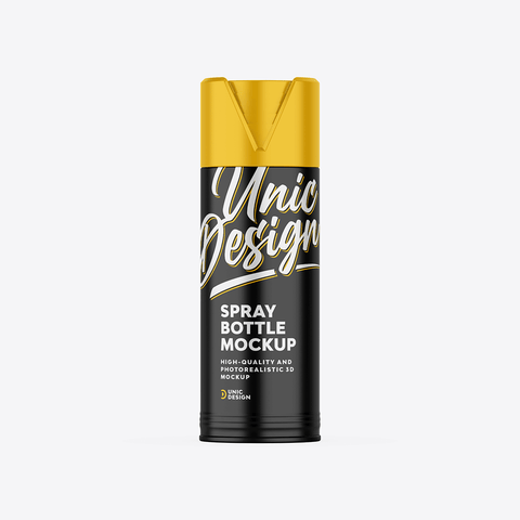 Spray Bottle Mockup