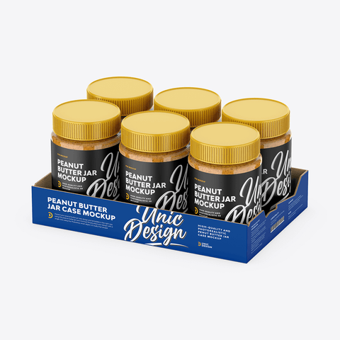 Peanut Butter Jar Case Mockup