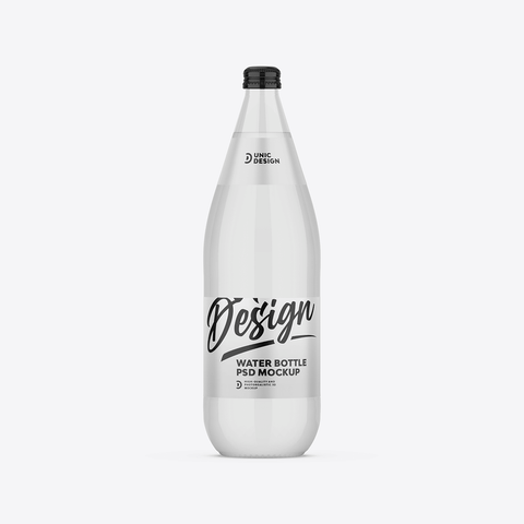 Water Bottle Mockup