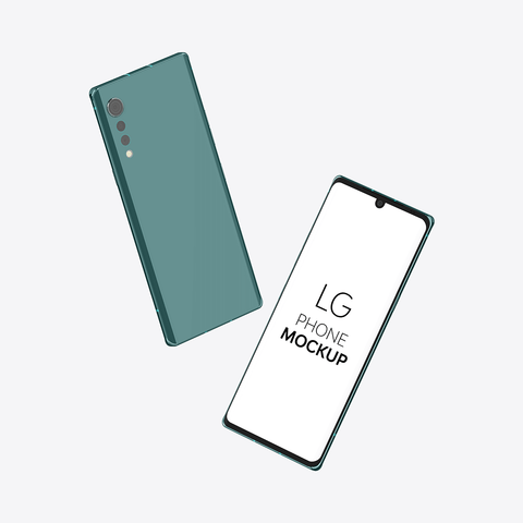 LG Phone Mockup