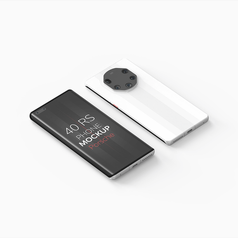 40 RS Phone Mockup