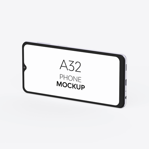 A32 Phone Mockup