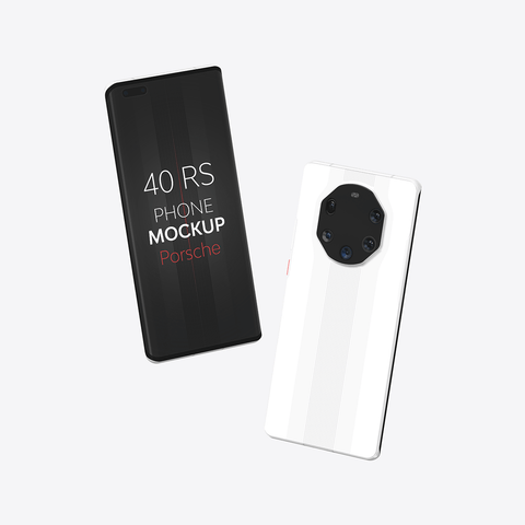 40 RS Phone Mockup