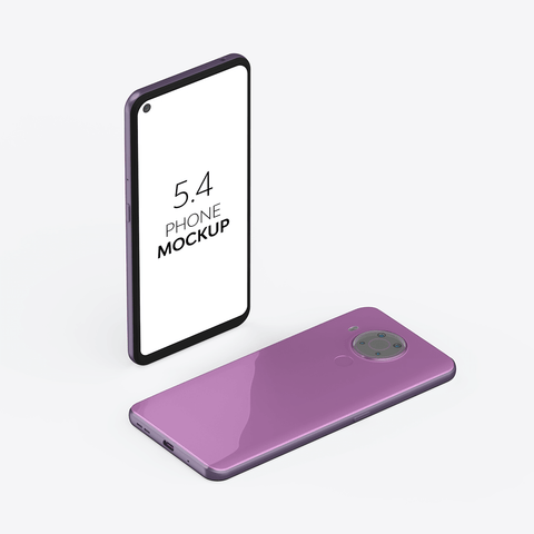 5.4 Phone Mockup