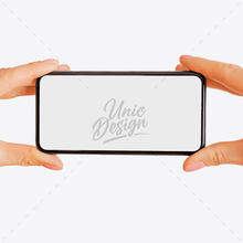 Woman Holding Phone Mockup