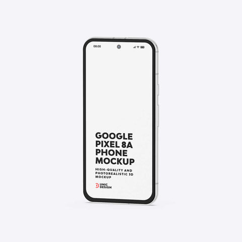 Google Pixel 8A Phone Mockup