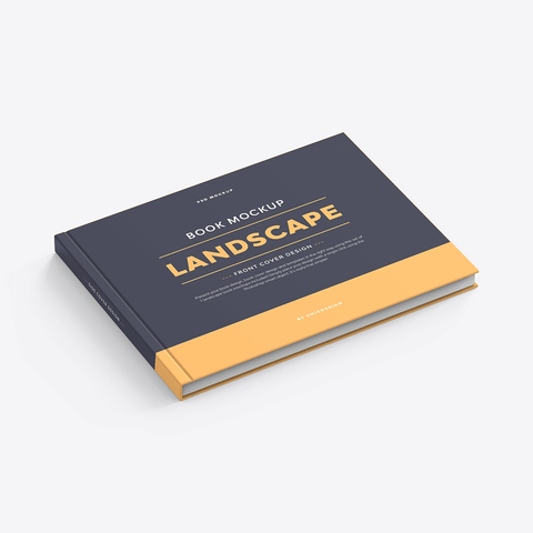 Landscape Book Mockup
