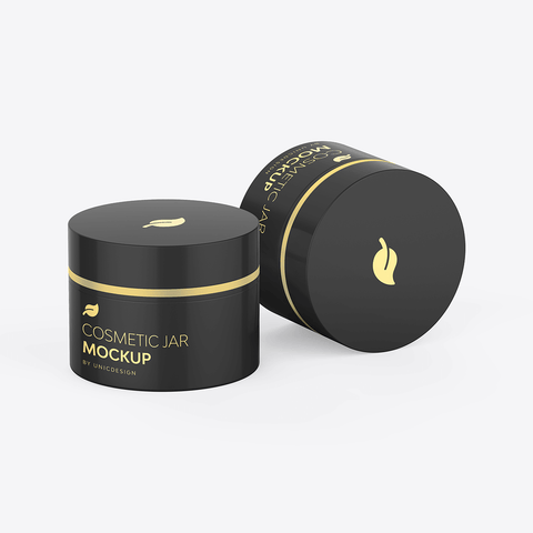 Cosmetic Jar Mockup