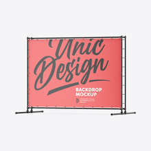 Backdrop Mockup - Customize Your Design Easily