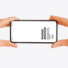 Woman Holding Phone Mockup