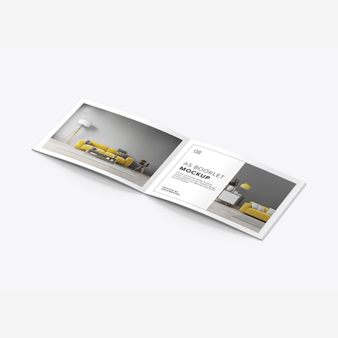 A5 Booklet Mockup