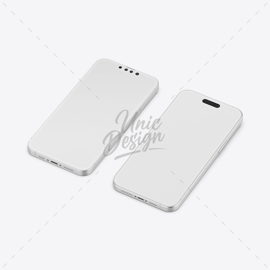 iPhone 13 and iPhone 14 Mockup