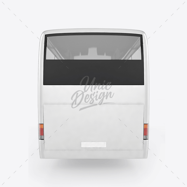 Customizable Bus Mockup Set - Present Your Designs