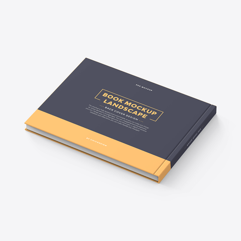 Landscape Book Mockup