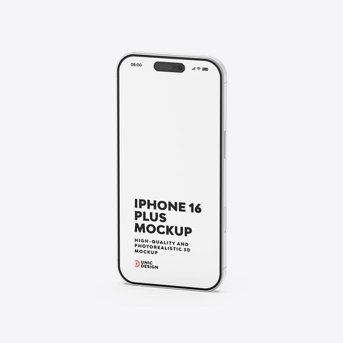 iPhone 16 Plus Mockup