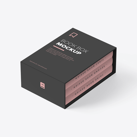 Book Box Mockup