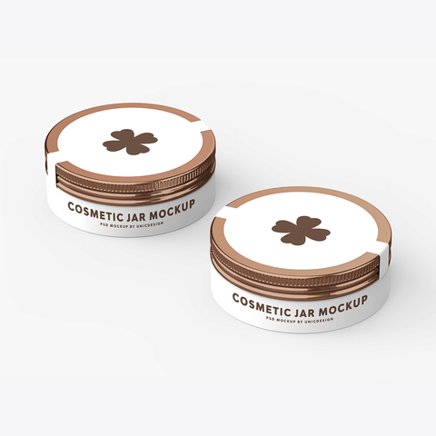 Cosmetic Jar Mockup