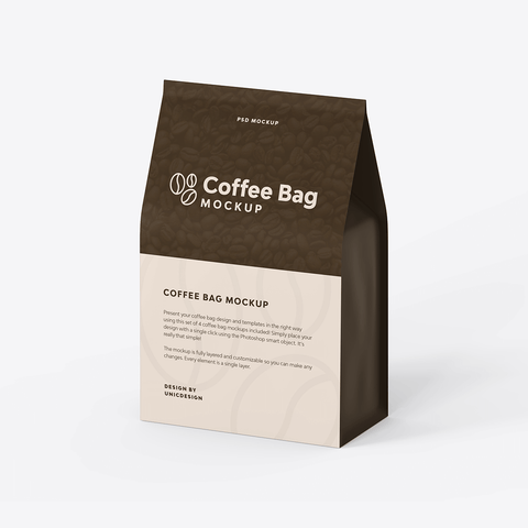 Coffee Bag Mockup